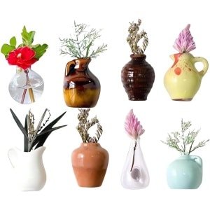 Leuke Vaas Magneten - Decoratieve Keuken Accessoires - Keuken Decoratie - Creatieve 3D Ontwerpen - 2.5 cm Hoogte - Meerdere Kleuren