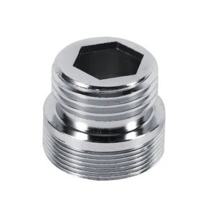 M22 Mannelijk 1pc 22mm 24mm G1 2 Keuken Aluminium Waterfilter Kraan Aerator Adapter Accessoires (24mm naar 15mm)