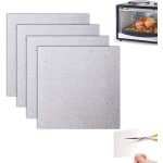 Magnetron Deksel - Keuken Accessoires - Voorkom Morsen - Set van 4 - 13x13cm