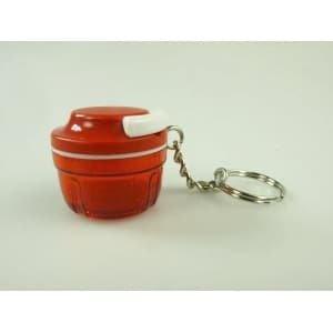 Mini Kruidenhakker - Keuken Accessoire - Eten Bereiden - Compact Ontwerp - XS - Rood