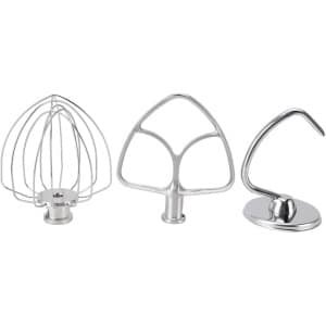 Mixer Accessoires - Keuken Hulpmiddelen - Bakken en Koken - Roestvrij Staal - 3 Delige Set