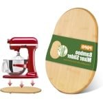 Mixer Glijplaat - Keuken Accessoire - Apparaat Verplaatsen - Natuurlijk Bamboe - 39 x 28 cm - Natuurlijk