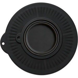 Mixer Spatbescherming - Keuken Accessoire - Schoon Mengen - Hittebestendig Siliconen - 23 x 23 cm - Zwart