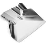 Multifunctionele Keuken Frieten Scoop - Frieten Schep Roestvrij Staal - Frieten Lepel Compatibel Met [Keukenapparaten] - Voor Thuisgebruik of Professioneel Gebruik - Keukengerei en Accessoires - Duurzame Frieten Opscheplepel met Handvat - Grijs