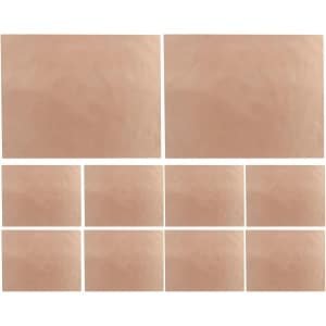 Oven Bodem Beschermer - Keuken Accessoires - Grill en Barbecue - Hittebestendig Anti-Aanbak - 40x30cm - Bruin