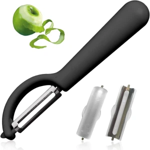 Pelleerset met 2 extra snijbladen - groenten schillen - keuken gadgets - handige accessoires