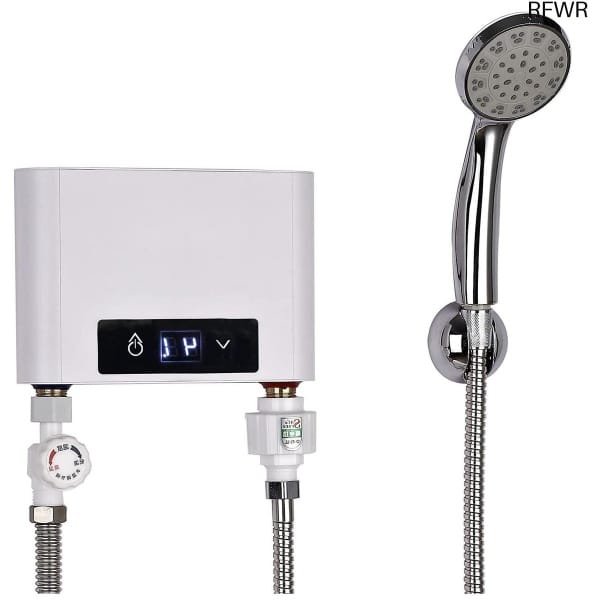 RFWR® Compacte elektrische doorstroomboiler 3500W - ideaal voor badkamer en keuken