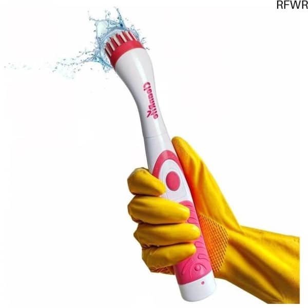 RFWR® Elektrische Schoonmaakborstel Multi Scrubber - Krachtige 10.000 RPM | Compact en Lichtgewicht | Waterdicht IPX6 | Snoerloos | Ideaal voor Badkamer, Keuken en Tuin