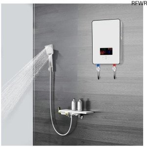 RFWR® Kleine elektrische doorstroomboiler - Instant warm water voor keuken en badkamer - Efficiënt en ruimtebesparend - 6500W - 220V