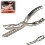 Rib membraanverwijderingstool - Gereedschap voor het verwijderen van ribmembranen - gereedschap voor het voorbereiden van ribs - BBQ-ribvilder - BBQ-accessoire - Keuken BBQ-gereedschapset - vaatwasserbestendige messen en grillaccessoires