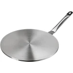 Roestvrijstalen Kookplaat Warmteverspreider - Gas- en Elektrische Kookplaat - Warmteverdeler Ring Plaat - Maat 21.5cm - Gelijkmatige Warmteverdeling - Keuken Accessoire voor Veilig Koken