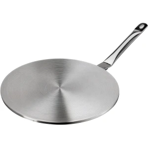 Roestvrijstalen Kookplaat Warmteverspreider - Gas- en Elektrische Kookplaat - Warmteverdeler Ring Plaat - Maat 21.5cm - Gelijkmatige Warmteverdeling - Keuken Accessoire voor Veilig Koken