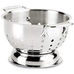 Roestvrijstalen Vergiet 1.5-Quart - Vaatwasser Veilig Keuken Accessoire