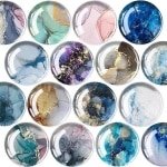 Ronde Koelkastmagneten 16 Stuks | Mini Magneten voor Keuken, Kantoor en School | Creatieve Fridge Accessoires