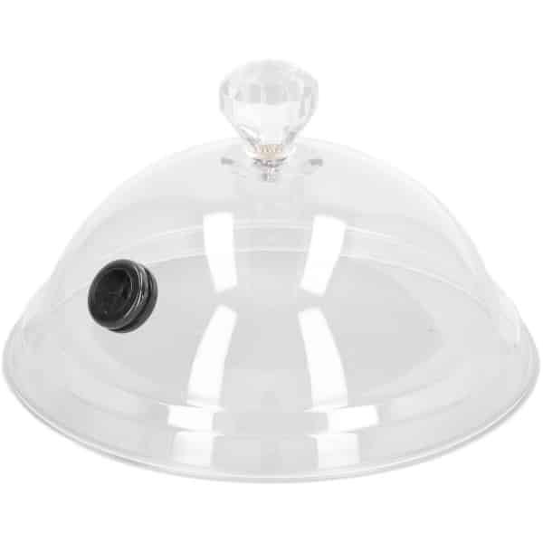 SPHProducts - Roken Dome - Rookkoepel Deksel - Acryl Cover - Roken Infuser - Keuken Accessoire - Geschikt voor Thuisgebruik - 16 x 10 cm