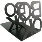 Schattige Fashion Boekstijl Antislip Boekensteunen voor Thuis, Kantoor en Keuken - Zwart Decoratief Accessoire