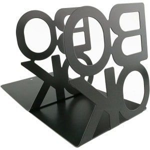 Schattige Fashion Boekstijl Antislip Boekensteunen voor Thuis, Kantoor en Keuken - Zwart Decoratief Accessoire