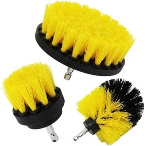 Schoonmaakborstel - Elektrische Boor Borstel - 3-Delige Borstelset - Reinigen van Auto - Tegels - Badkuip - Keuken - Toilet - Vloer