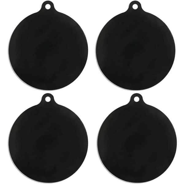 Set van 4 siliconen inductiekookplaat beschermers met antislip - Hittebestendige inductiekookplaat mat - Keuken accessoires