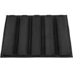 Siliconen stokbrood pan voor bakken van brood - non-stick langwerpige vorm - 5 brood Frans stokbrood bakplaat - broodvorm voor voedsel - keuken bakken tool - bakken accessoire