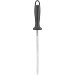 Slijpstaal voor Mes met Comfortabel Plastic Handvat voor Professioneel Gebruik in de Keuken - Koolstofstaal Blade Sharpener - Chef Accessoires