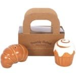 Something Different Wholesale Peper-en zoustel - Gebak Design - Keramiek - Set van 2 Strooiers - Keuken Accessoire - Cadeau voor Foodies