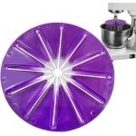 Spatbescherming Mixer - Keuken Accessoire - Schoon Bakken - Minimaliseert Spatten - 14.5 x 14.5 cm - lila