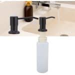 Store_9 - Dispensador de jabón - Keuken accessoire - 360 ° rotatie - Roestvrij staal - Handig voor elke keuken - 300 ml