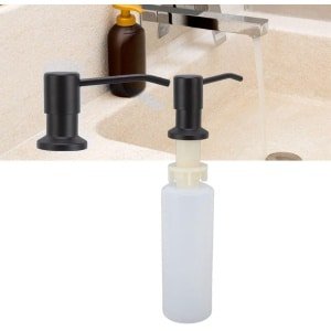 Store_9 - Dispensador de jabón - Keuken accessoire - 360 ° rotatie - Roestvrij staal - Handig voor elke keuken - 300 ml