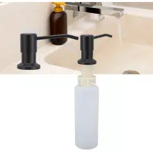 Store_9 - Dispensador de jabón - Keuken accessoire - 360 ° rotatie - Roestvrij staal - Handig voor elke keuken - 300 ml