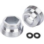 Tapbeluchter Connector Messing Draad Keuken Kraan Adapter (M18 naar M22) - Waterbesparing en Handige Accessoire