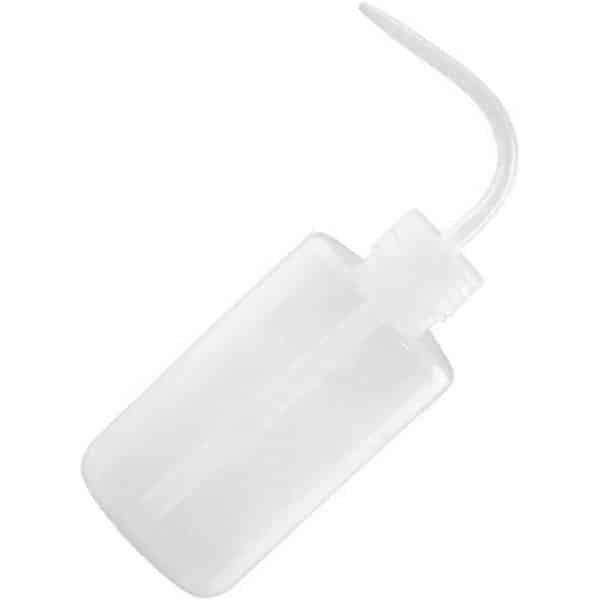 Transparante Gieter van 250ML met Gebogen Tuit - Ideaal voor Planten, Keuken en Reizen, Perfect voor Olieflessen en Make-up Accessoires