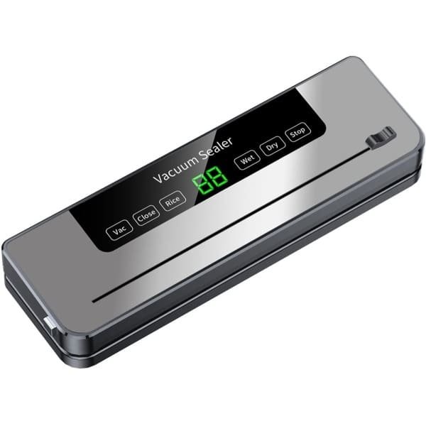 Trexxo - vacumeermachine - Keuken - Elektrische vacuümmachine - Droge/Natte Voedselverpakking - 120W - 5 verschillende standen - 40 graden