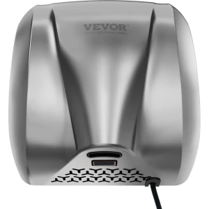 VEVOR Handdroger 1300W Elektrische Handdroger 7-10s Droogtijd Commerciële Muurhanddroger Handföhn met HEPA-filter 99,97% Filtratie-efficiëntie Luchthanddroger voor Keuken en Badkamer Toilet
