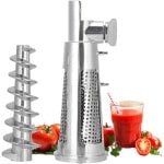 Vt products - Juicer Vleesmolen Accessoires - Aluminium Onderdeel - Rood - Voedsel Zeefjes - Voor Thuis Keuken - Geschikt voor Eetkamer