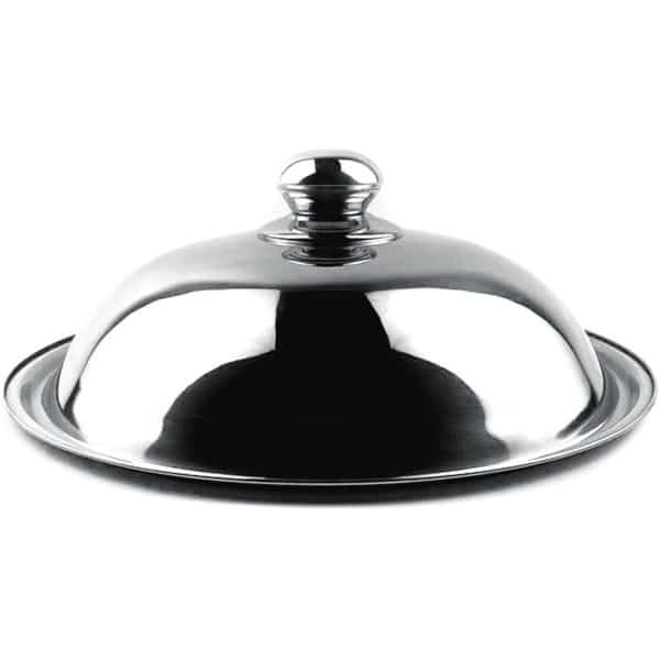 Vt products - Roestvrij Stalen Pot Deksel - Universele Pan Cover - Perfect voor Soep Potten - 34 cm - Keuken Accessoire - Geschikt voor Thuis en Resta