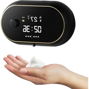 Wandmontage Automatische Zeepdispenser USB-Oplaadbaar - Met Bewegingssensor - Slimme Elektrische Dispenser - Keuken en Badkamer