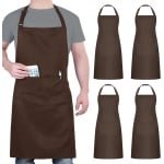 Waterdicht Schort met 2 Zakken - Verstelbare Nekband Schort voor Keuken - bak accessoire