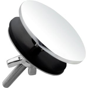 Waterkraan gatdeksel van roestvrij staal, keuken accessoire voor spoelbakgat - goede afdichting - 5 cm - zilverkleurig.