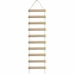 Wichteltür 60 cm gnome accessoires breien ladder - miniatuur ladder - geschikt voor gnome deur - kerstdecoratie - vloer - keuken kast