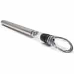 Wijnkoeler - Wijn koelstaaf - Wijnschenker - Schenker voor op fles - Wijnstop - Schenktuit - Wine chiller - Wijn inschenken - Pour spout - Keuken / bar accessoires - Zilverkleurig - Jonyx