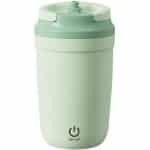 Zelfroerende mok, 350 ml/12 oz, oplaadbare roestvrijstalen elektrische koffiemok, geschikt voor melk, cacao, kantoor, keuken, reizen, enz. - milieuvriendelijk