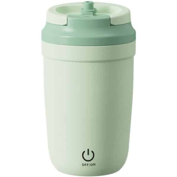 Zelfroerende mok, 350 ml/12 oz, oplaadbare roestvrijstalen elektrische koffiemok, geschikt voor melk, cacao, kantoor, keuken, reizen, enz. - milieuvriendelijk