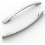 Zeynomax - 6 Stuks Kastknoppen en Deurgrepen van Geborsteld Nikkel voor Keukenkasten - Moderne Handgrepen - 96mm Afstand - Roestvrij Staal - Duurzame Keuken Accessoires