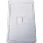 Ziva GN 1/1 Polycarbonaat Deksel - Gastronorm Deksel - 530x325mm Afmetingen - Duurzaam Transparant Polycarbonaat Materiaal - Voedselveilig Deksel - Professioneel Keuken Accessoire voor GN Containers