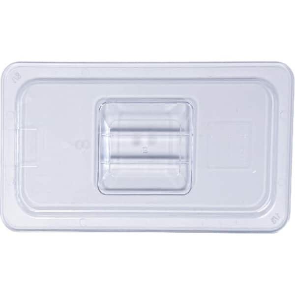 Ziva GN 1/3 Polycarbonaat Deksel - Gastronorm Deksel - 325x176mm Afmetingen - Duurzaam Transparant Polycarbonaat Materiaal - Voedselveilig Deksel - Professioneel Keuken Accessoire voor GN Containers