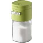 Zoutvaatje Suikerdispenser - Kruiden Dispenser - Keuken Accessoire - Kwantitatieve Schenktuit - 14.5 x 8 x 7.2 cm - Groen