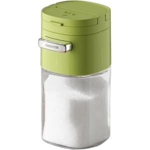 Zoutvaatje Suikerdispenser - Kruiden Dispenser - Keuken Accessoire - Kwantitatieve Schenktuit - 14.5 x 8 x 7.2 cm - Groen