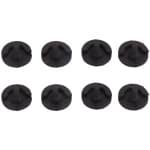 aladdien - Air Fryer Siliconen Bumpers - Krasbestendig - Hittebestendig - Ronde Warmte Isolatie - Keuken Accessoire - Geschikt voor Frituren - Set v..