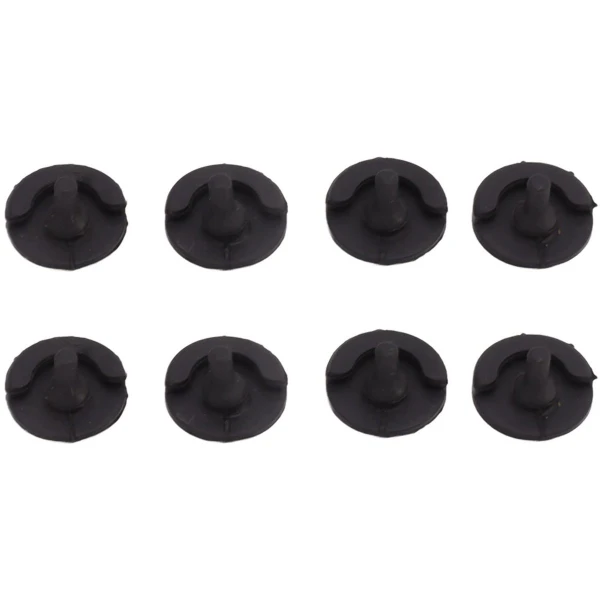 aladdien - Air Fryer Siliconen Bumpers - Krasbestendig - Hittebestendig - Ronde Warmte Isolatie - Keuken Accessoire - Geschikt voor Frituren - Set v..